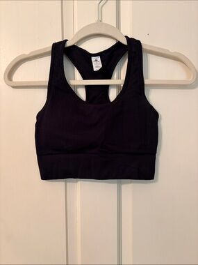 90° By Reflex Black Racerback Sports Bra